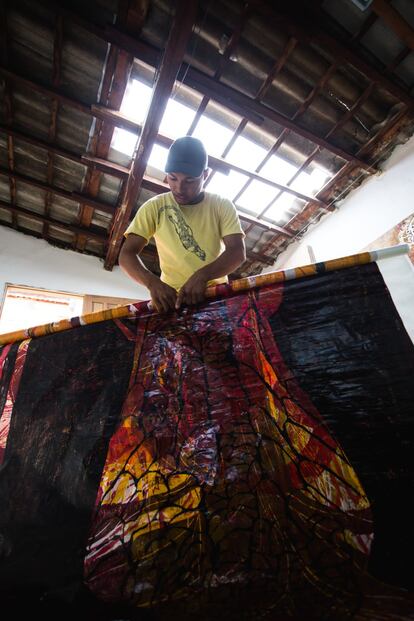 Um dos testes de impressão usados por Santídio para a segunda exposição de sua carreira