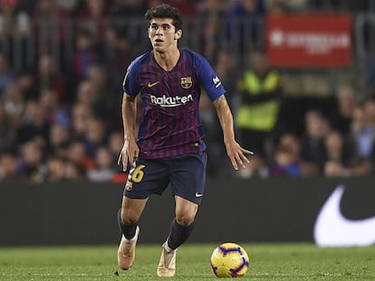 Aleñá, durante un partido de Liga.