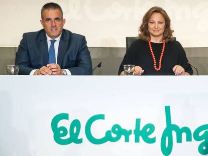 La presidenta de El Corte Inglés, Marta Álvarez, durante la última junta de accionistas de El Corte Inglés.