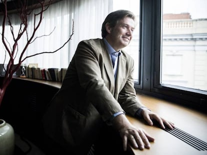 Javier Gomá, en su despacho en la Fundación Juan March, en Madrid, el pasado día 13.