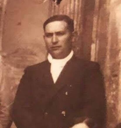 Santos Francisco Díaz, fusilado en 1936.