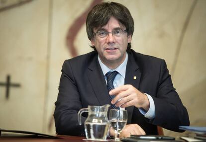 El president Carles Puigdemont.