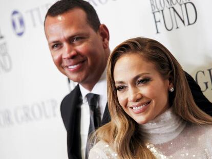 Jennifer Lopez y Alex Rodriguez, en Nueva York, el pasado septiembre.