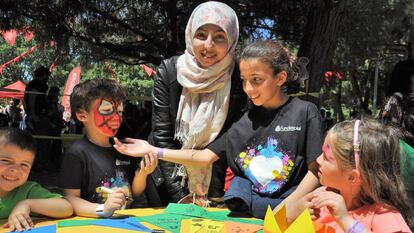 Participants en una de les activitats de Fundesplai.