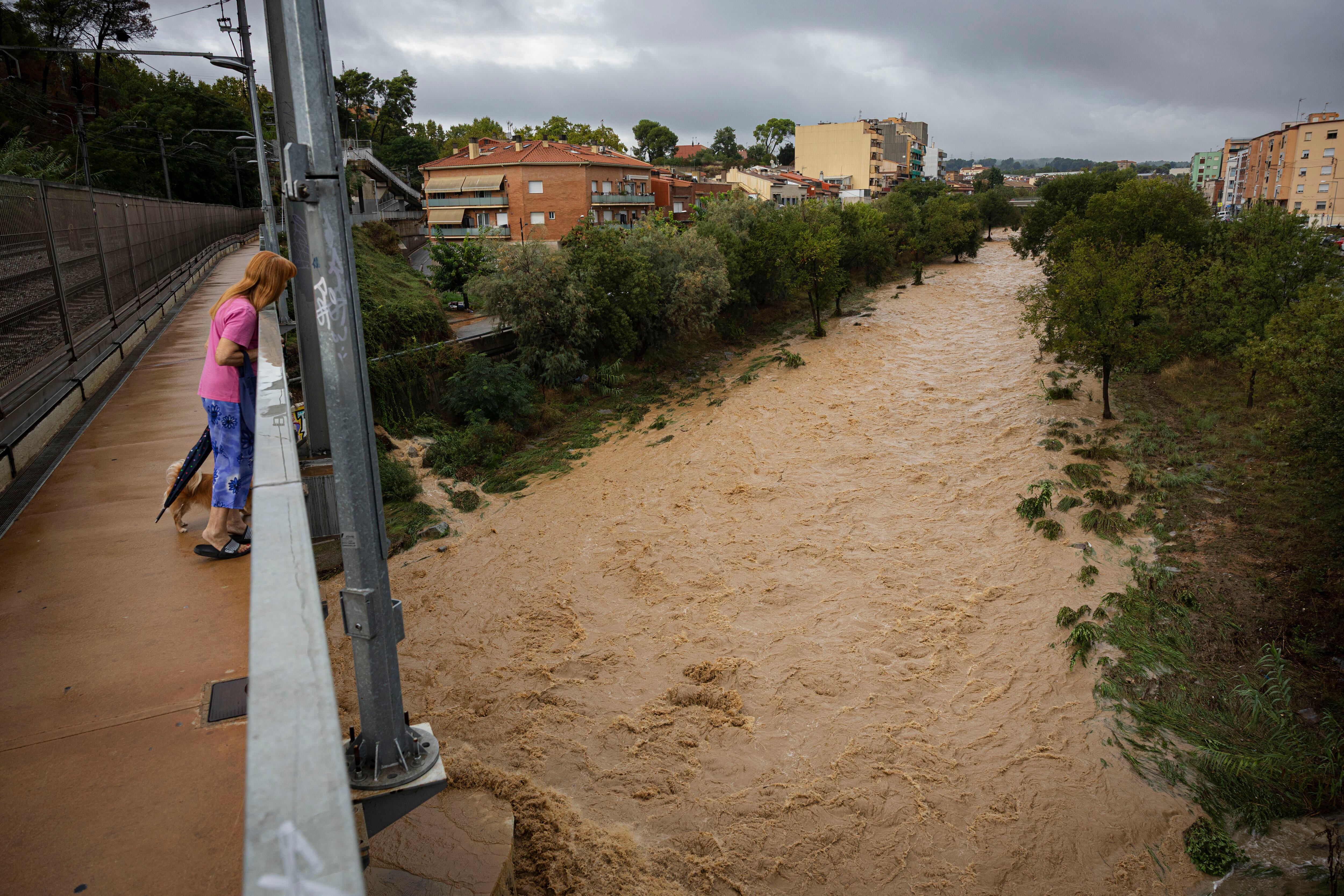 El temporal en Cataluña sacude la movilidad