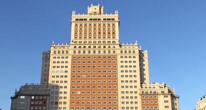 Edificio España de Madrid.