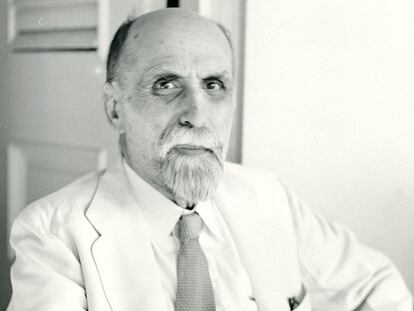 El poeta Juan Ramón Jiménez.
