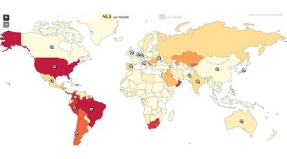 Mapa Covid-19