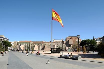 Plaza de Colón, en Madrid.