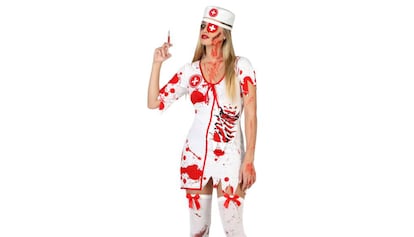Disfraz de enfermera a la venta en la web de Alcampo