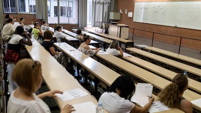 Oposiciones para interinos de la Generalitat y profesorado celebradas hace un año.