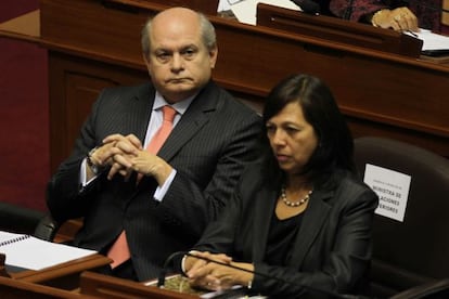 El primer ministro de Perú Pedro Cateriano
