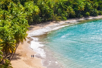 Batibou Beach, en el norte de Dominica.