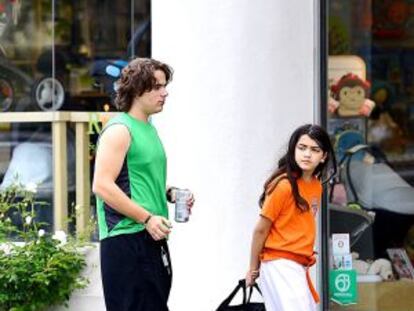 Prince y Blanket Jackson hacen vida normal en Los &Aacute;ngeles.