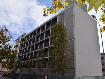 Promoción de vivienda social de la Empresa Municipal de Vivienda y Suelo de Madrid, el pasado octubre.