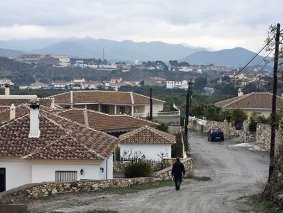 Viviendas en el termino municipal de Arboleas, en el Valle del Almanzora.
