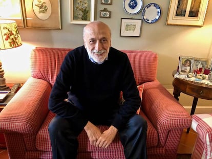 Carlo Petrini en su casa de Bra. CAPEL