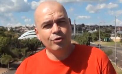 Padre Beto em frame de vídeo postado em janeiro de 2014.