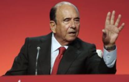 Emilio Botín, presidente de Banco Santander.