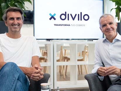 Juan Guruceta, fundador y presidente ejecutivo de Divilo, y Celestino García, director general y CEO.