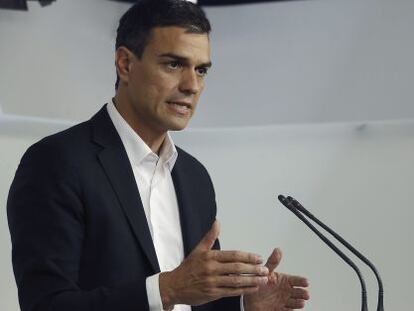 Pedro S&aacute;nchez, secretario general del PSOE