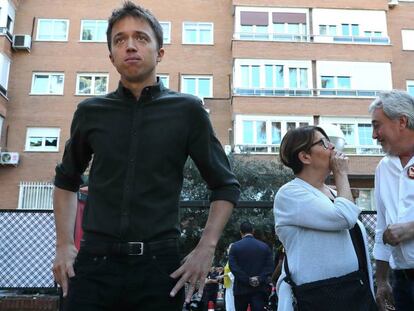 Acto para celebrar los 130 años de UGT, con la presencia de Íñigo Errejón.