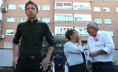 Acto para celebrar los 130 años de UGT, con la presencia de Íñigo Errejón.