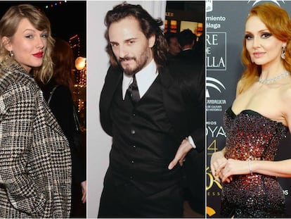 Taylor Swift, Asier Etxeandia y Cristina Castaño.