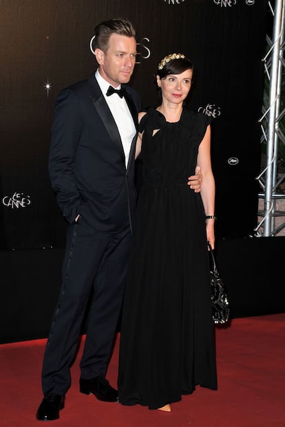 Ewan McGregor acudió junto a su esposa Eve Mavrakis.