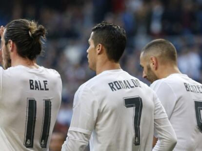 Jugadores del Real Madrid.