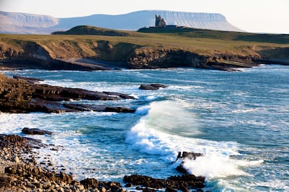 Vista del castillo de Classiebawn, en el condado irlandés de Sligo.