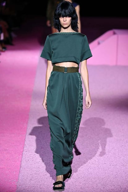 El uniforme militar de Marc Jacobs