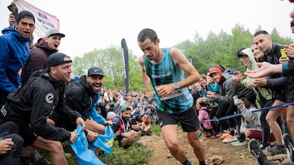 Jornet, en la carrera Zegama-Aizkorri de 2024.
