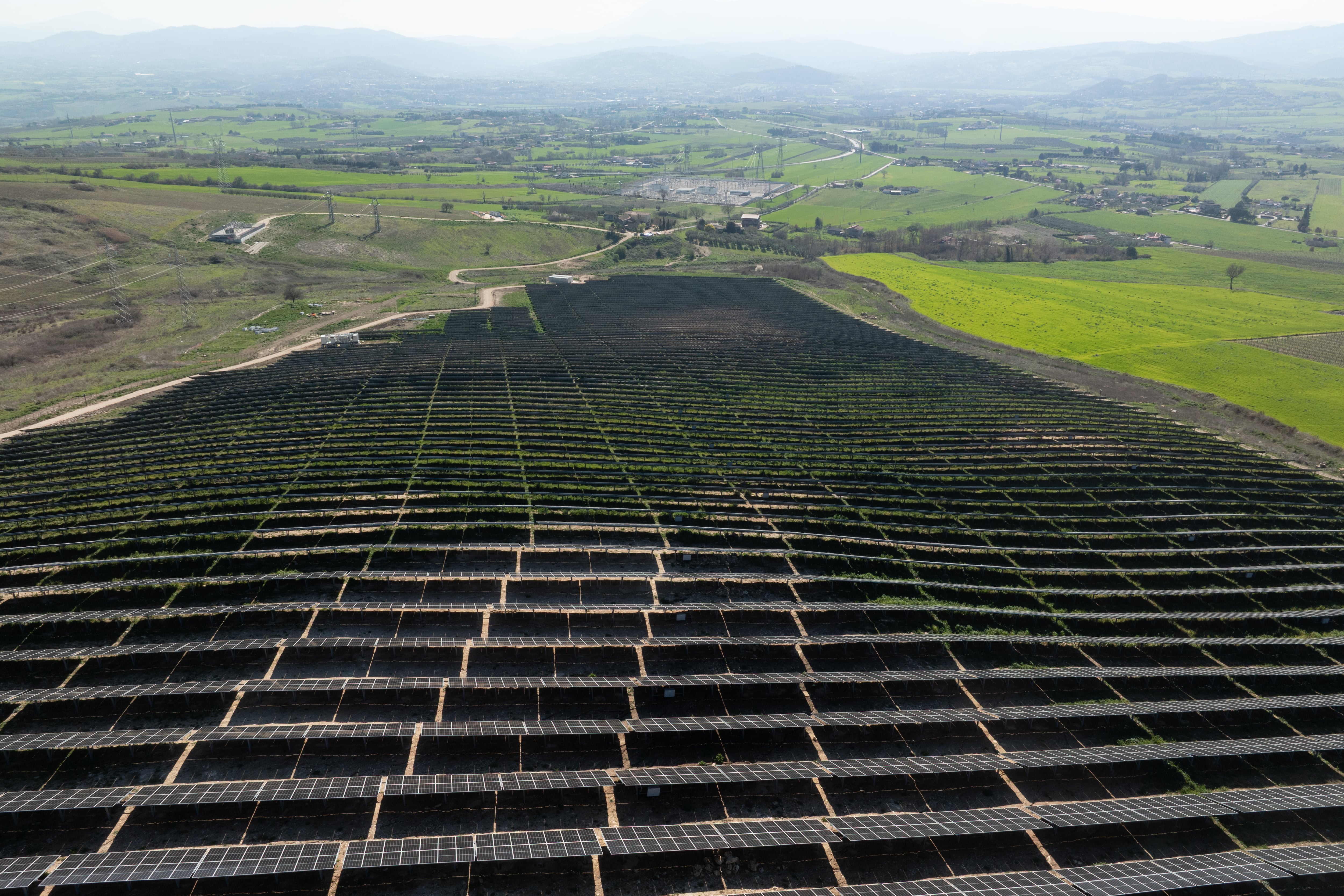Planta fotovoltaica La Francesca, de Opdenergy. Cedida por la compañía.