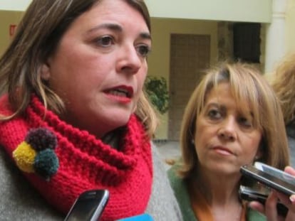 La consejera de Fomento, Elena Cort&eacute;s, este jueves.