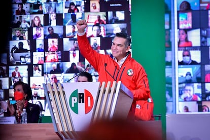 Alejandro Moreno, presidente del Partido Revolucionario Institucional (PRI)