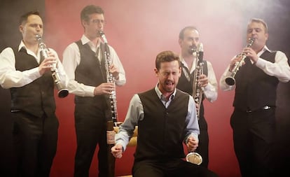 El Barcelona Clarinet Players en una imagen promocional.