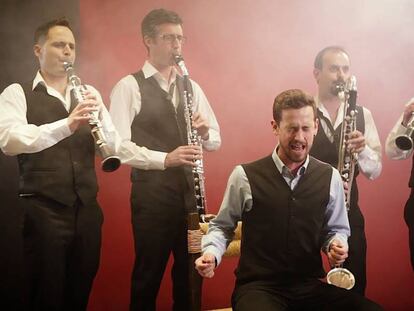 El Barcelona Clarinet Players en una imagen promocional.