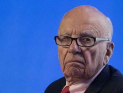 Rupert Murdoch, presidente ejecutivo de News Corporation, el 17 de julio.