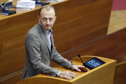 Alexis Marí, exportavoz de C's en las Cortes Valencianas.
