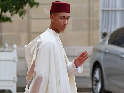 El príncipe de Marruecos Moulay El Hassan, en París el pasado septiembre.