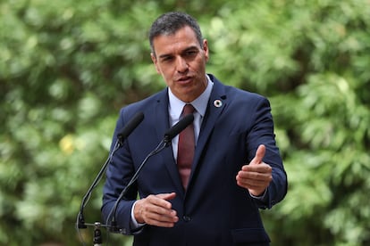 El presidente del Gobierno, Pedro Sánchez, el pasado 12 de agosto en Palma de Mallorca.