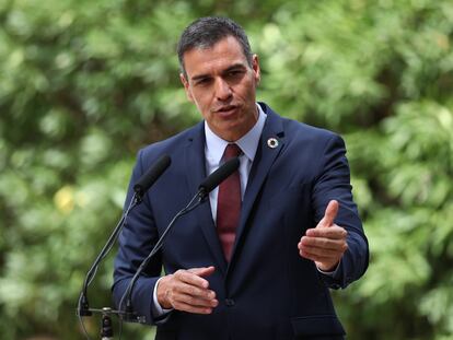 Spanish Prime Minister Pedro Sánchez earlier this month in Palma de Mallorca.