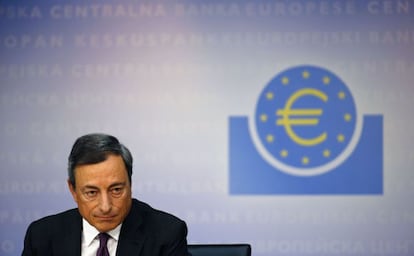 Mario Draghi, presidente del BCE