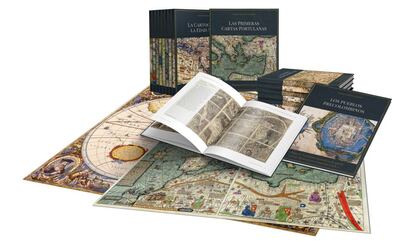Bodegón de la colección 'Grandes mapas de la historia'. 