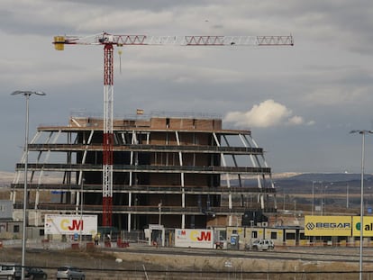 Obras en la Ciudad de la Justicia de la empresa Begar, cuyo propietario está imputado en la trama.