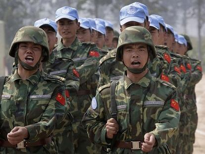 ¿Una base militar china?