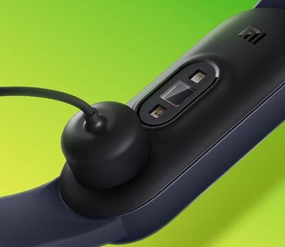 Nueva carga magnética de la Xiaomi Mi Band 5.