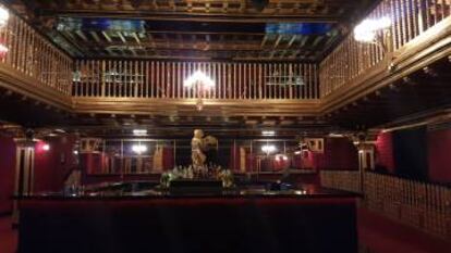 Interior del inmueble, de principios de siglo.