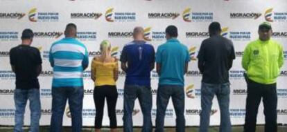 Personas detectadas con documentos de identidad falsos, que migraban de forma irregular.